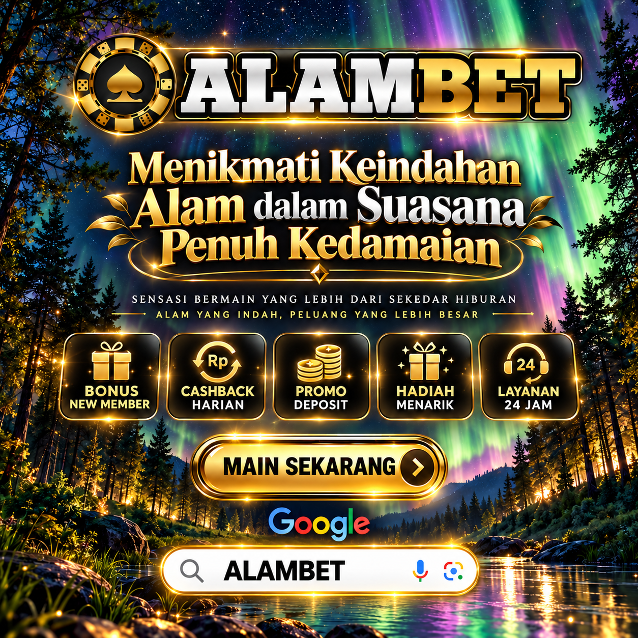 ALAMBET: Menikmati Keindahan Alam dalam Suasana Penuh Kedamaian ALAMBET: Menikmati Keindahan Alam dalam Suasana Penuh Kedamaian